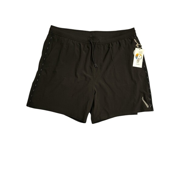 Vuori Men’s Lined Fullerton Shorts Black Athletic Gym Size XXL New $89